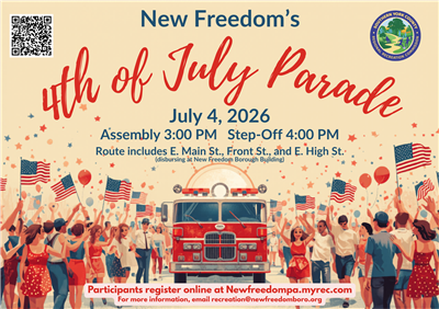 4th of July Parade Flyer