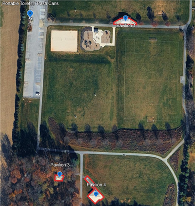 Miller Park Pavilion Map